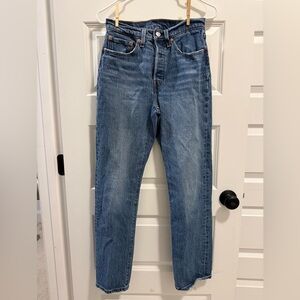 Levi 501 Women’s Straight Leg Mom Jeans